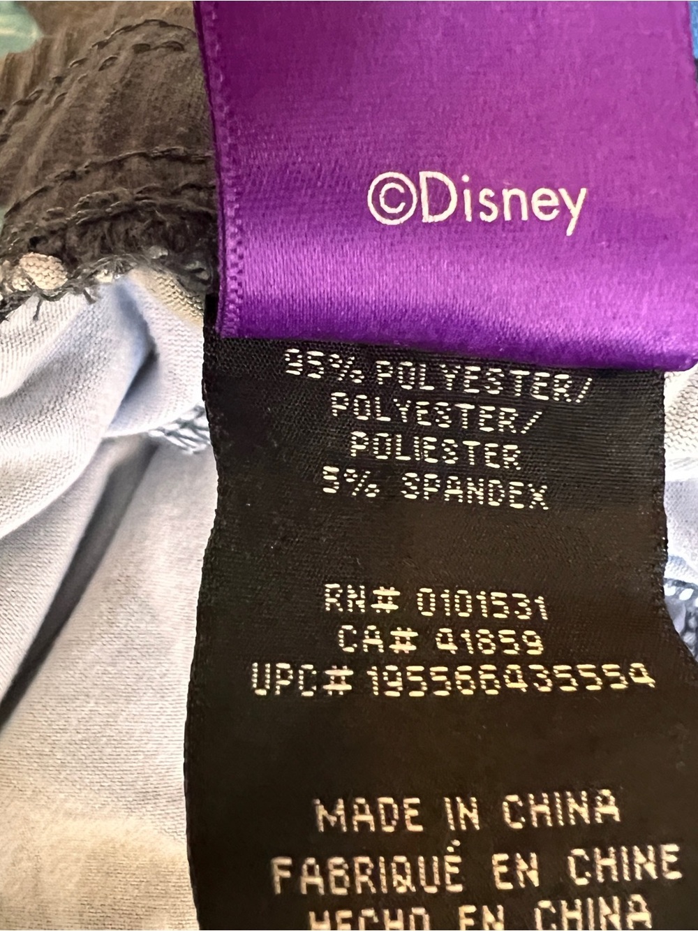Disney Stitch Ladies Pajama Bottom Pants Grey Drawstring Pockets Soft Large, EUC - Picture 6 of 8